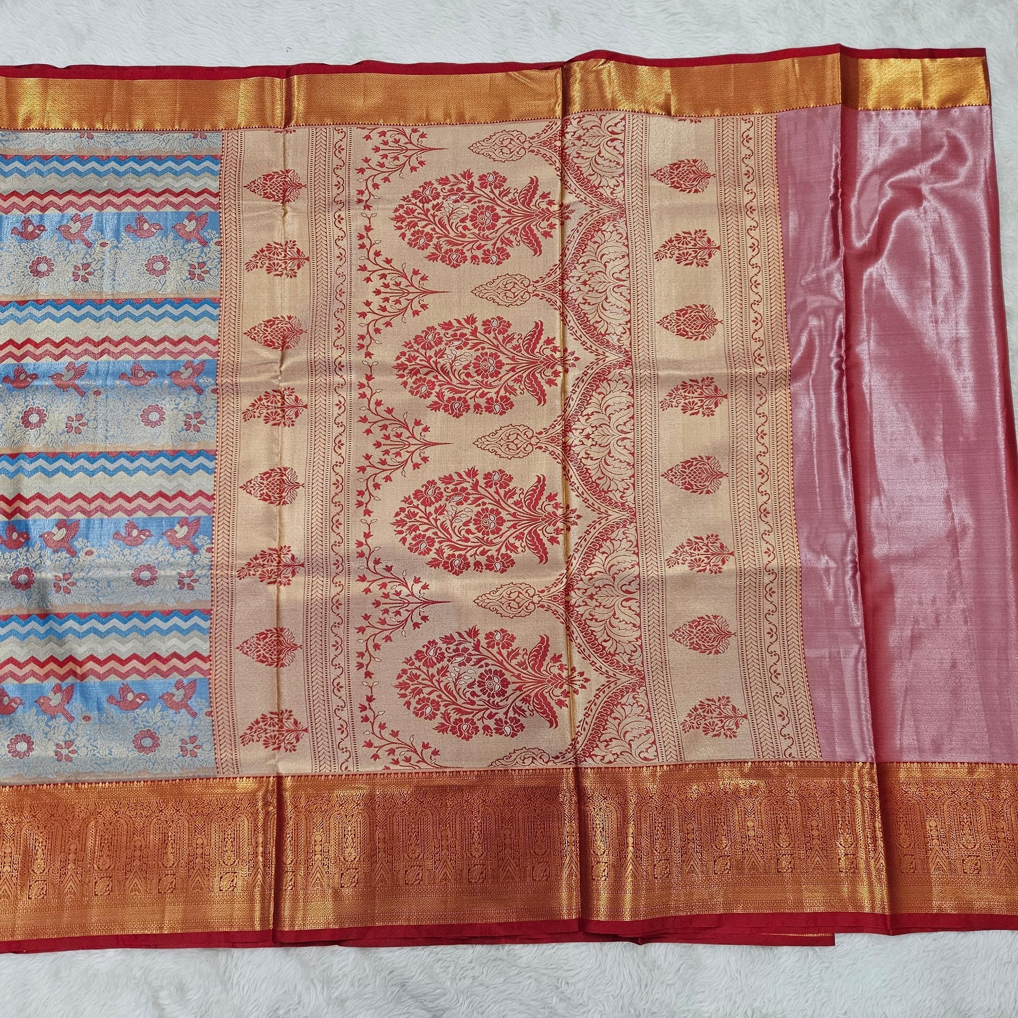 Semi kanchipattu saree
