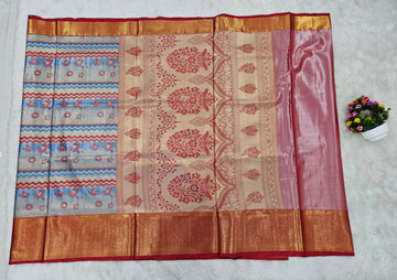 Semi kanchipattu saree