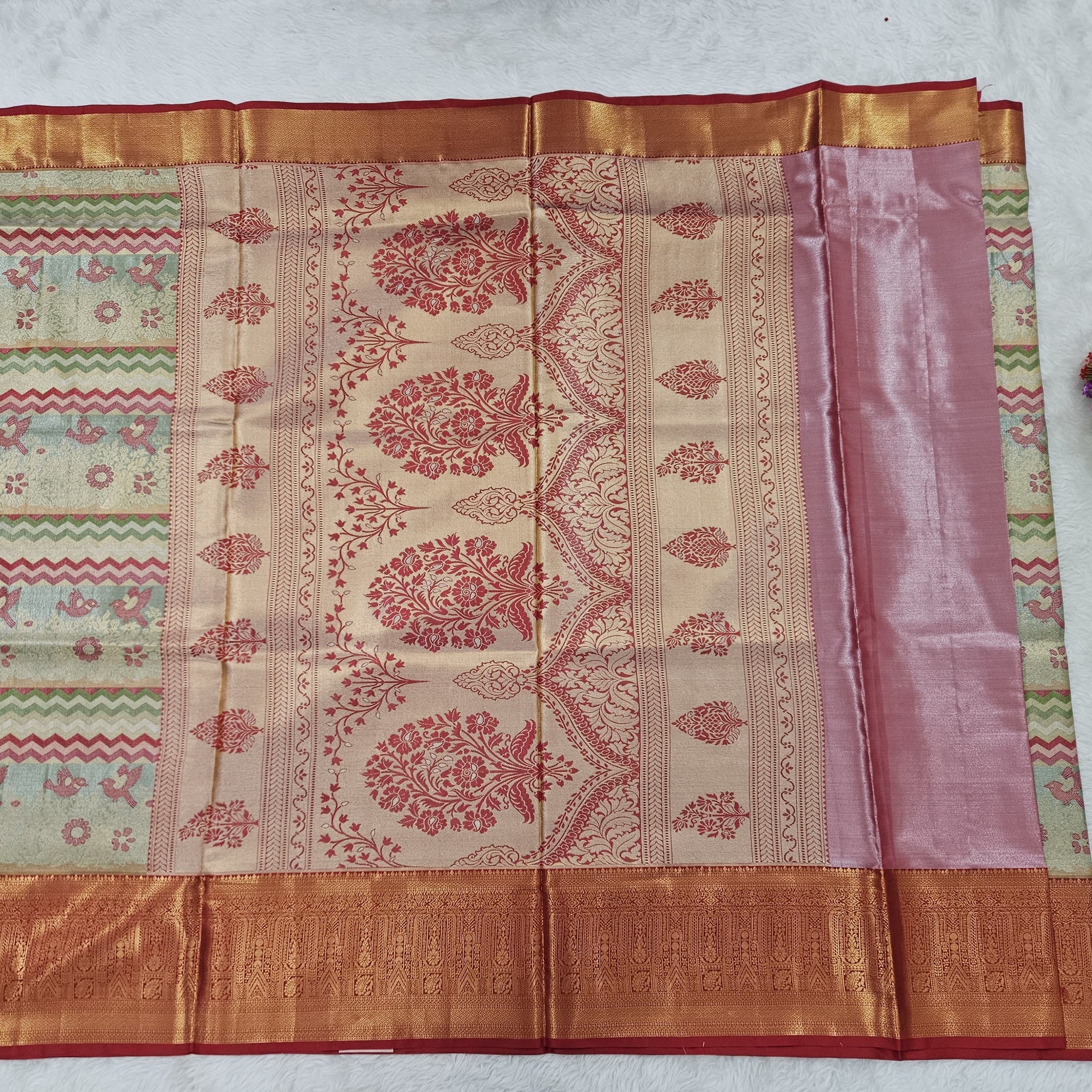 Semi kanchipattu saree
