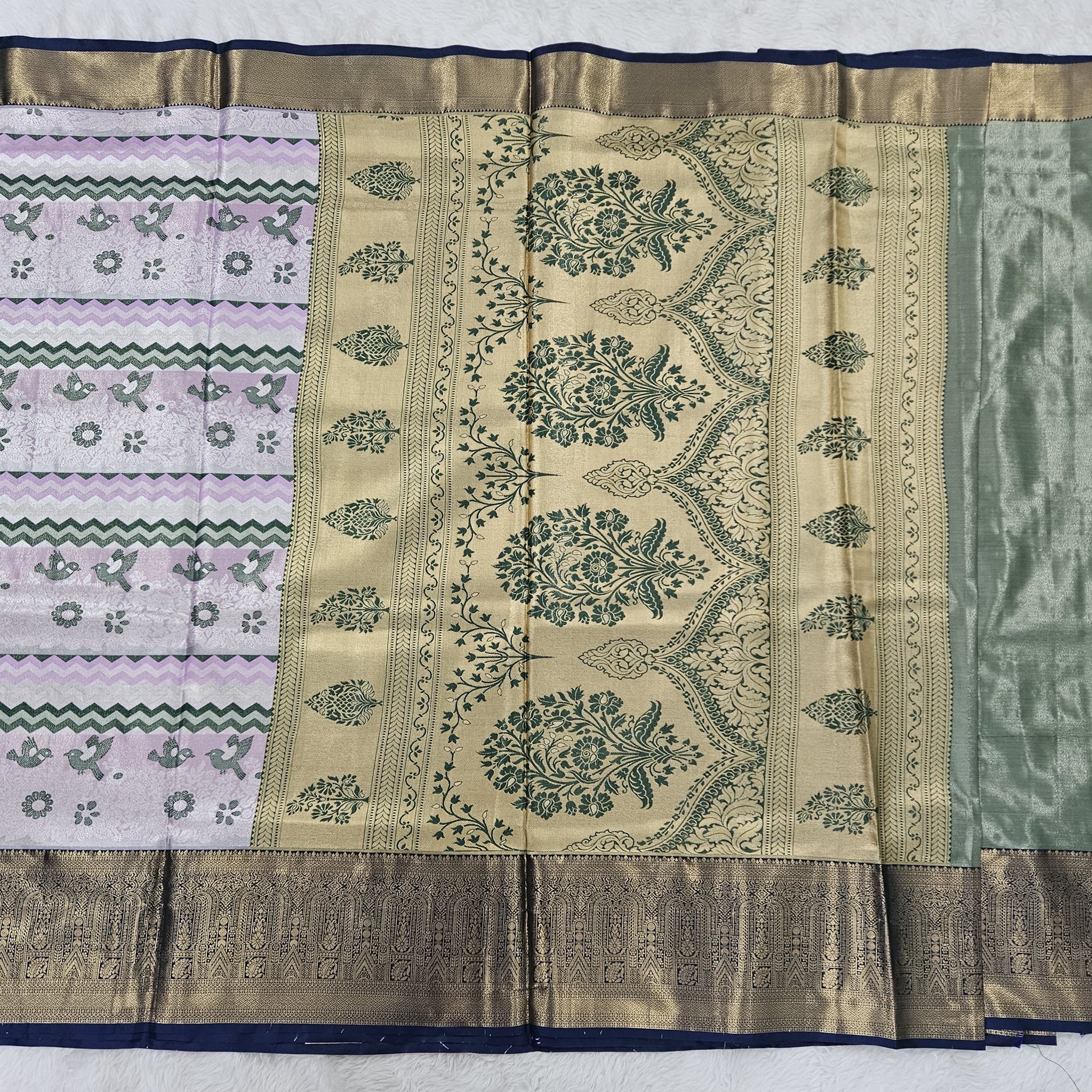 Semi kanchipattu saree