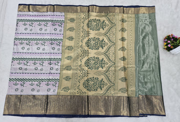 Semi kanchipattu saree