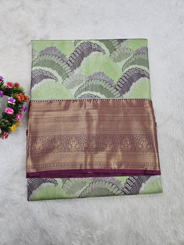 Semi kanchipattu saree