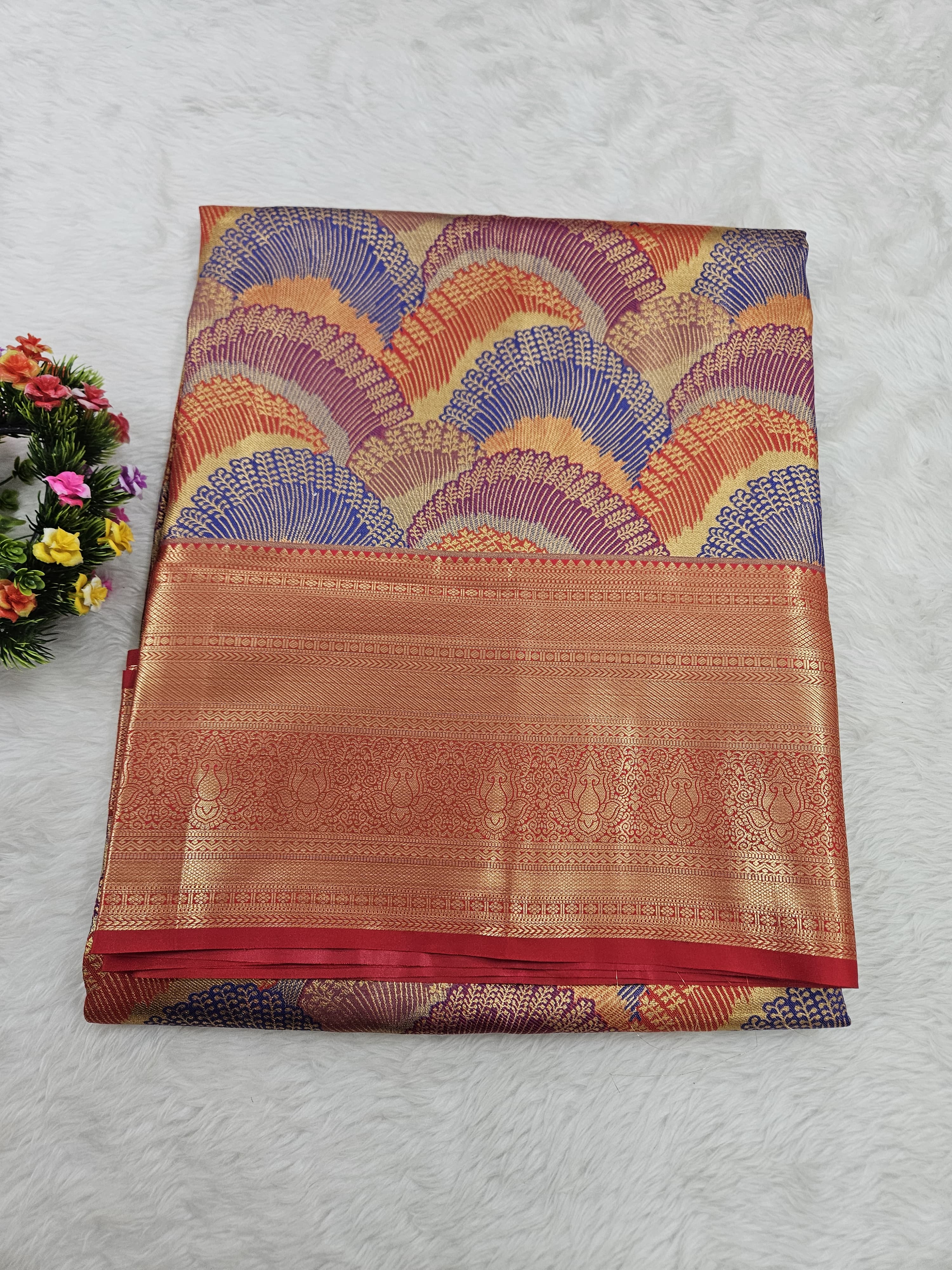 Semi kanchipattu saree