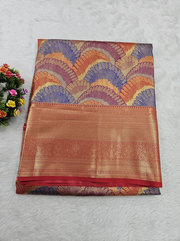 Semi kanchipattu saree
