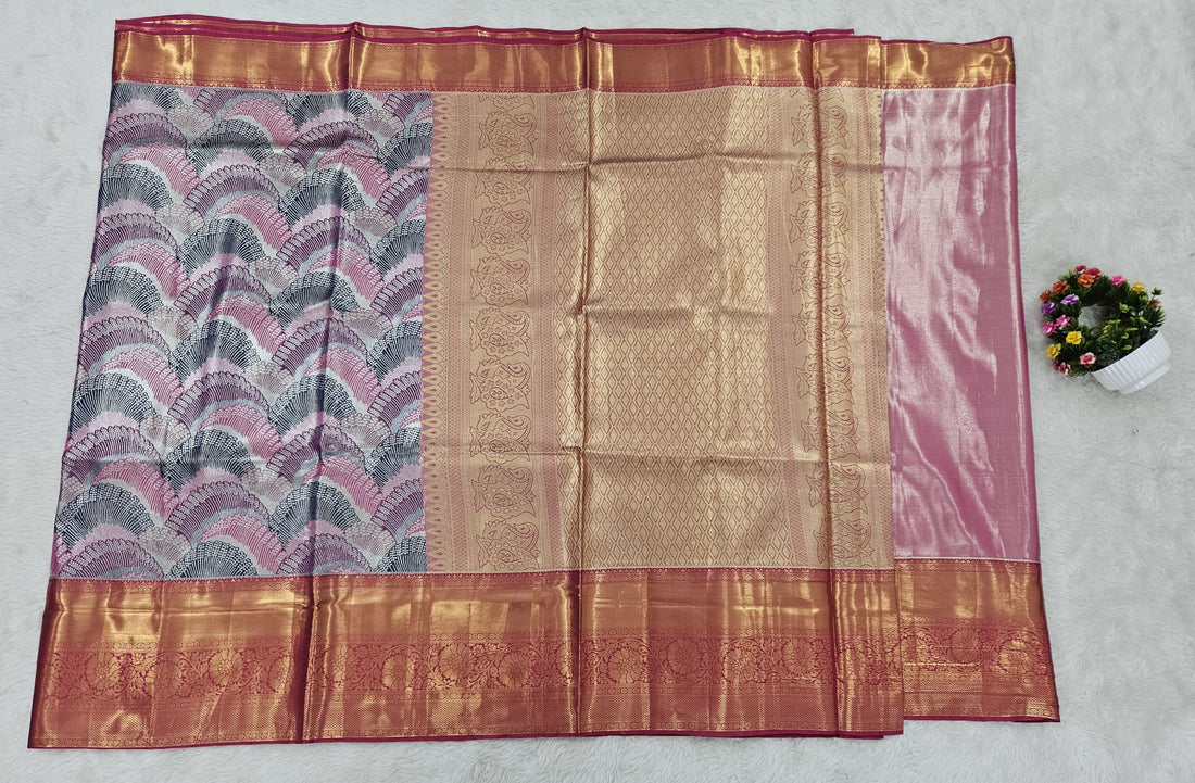 Semi kanchipattu saree