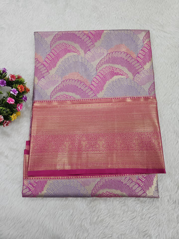 Semi kanchipattu saree