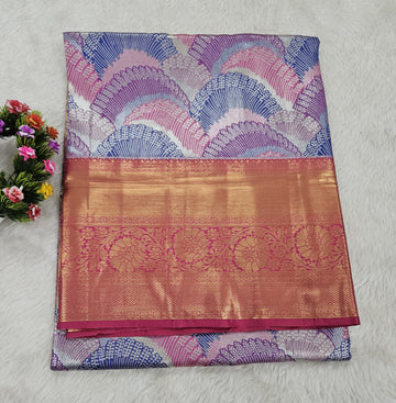Semi kanchipattu saree