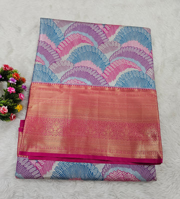 Semi kanchipattu saree