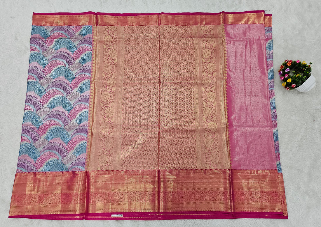 Semi kanchipattu saree