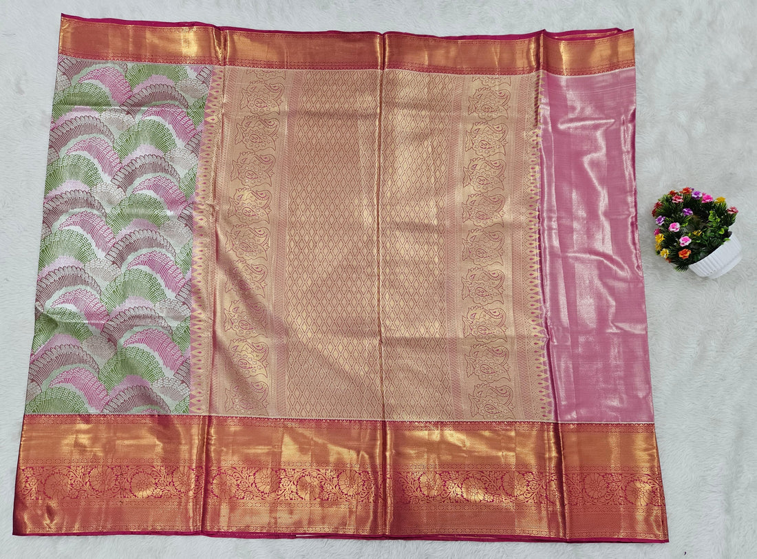 Semi kanchipattu saree