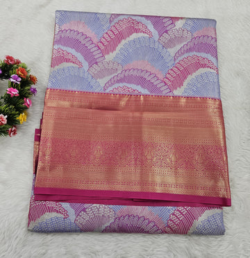 Semi kanchipattu saree