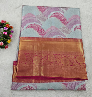 Semi kanchipattu saree