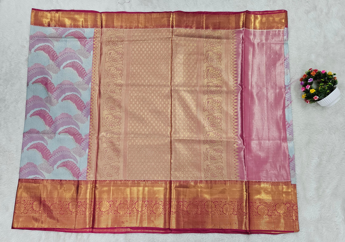 Semi kanchipattu saree