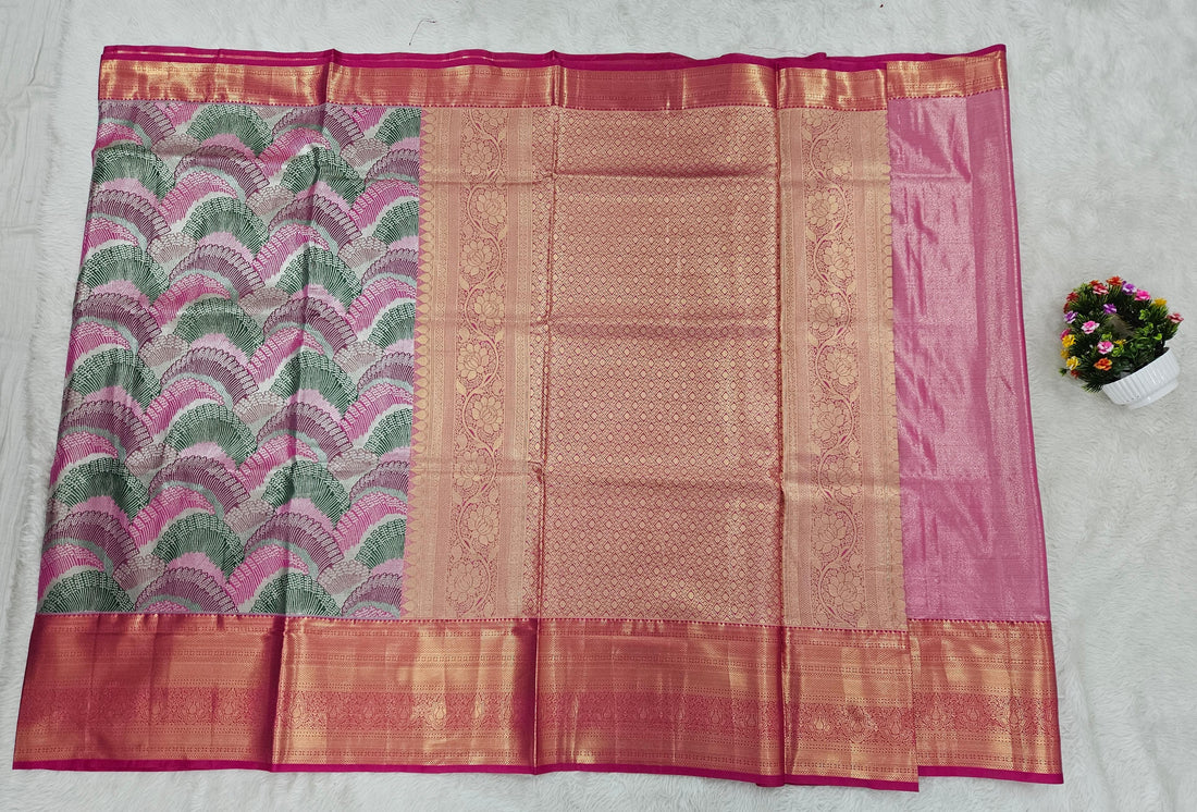 Semi kanchipattu saree