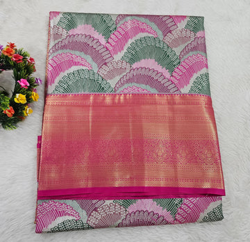 Semi kanchipattu saree