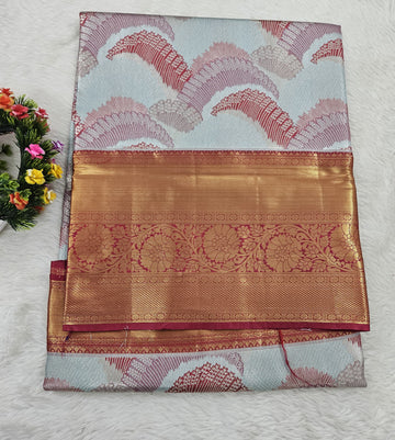 Semi kanchipattu saree