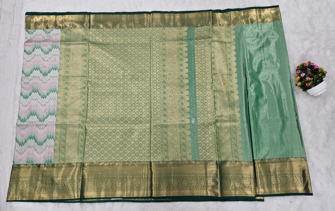 Semi kanchipattu saree