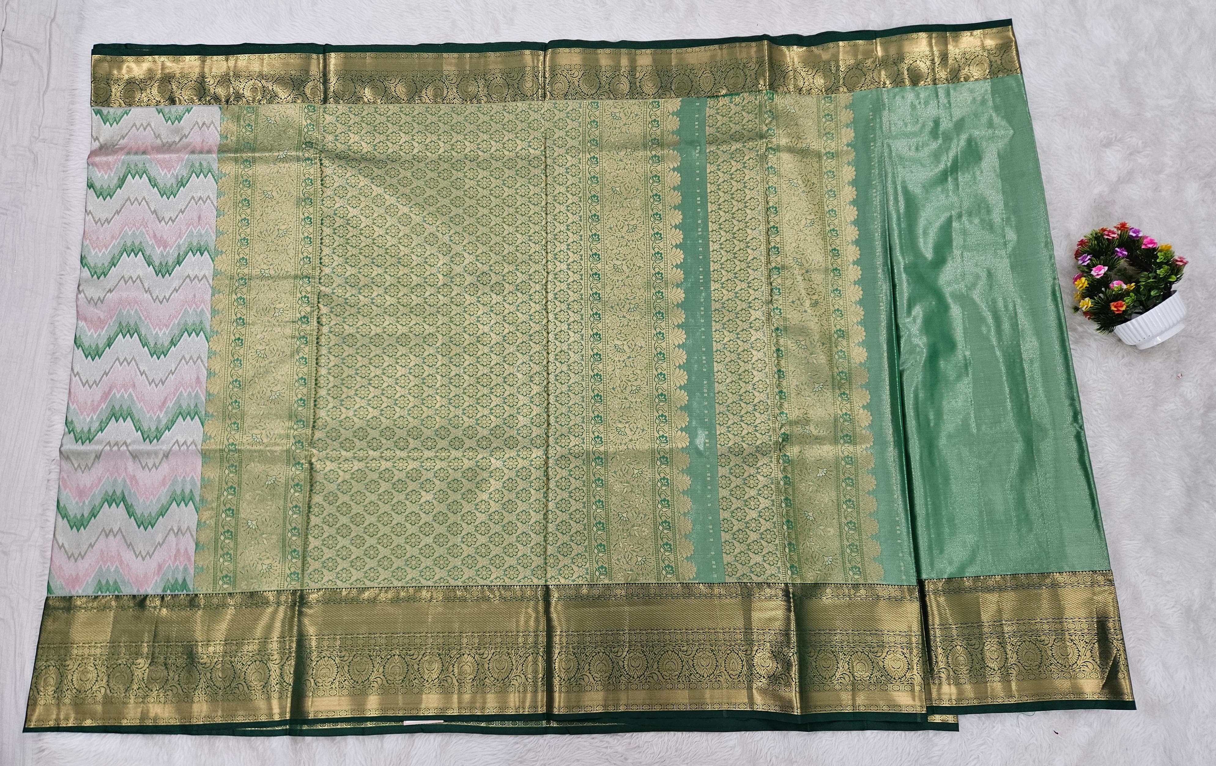 Semi kanchipattu saree