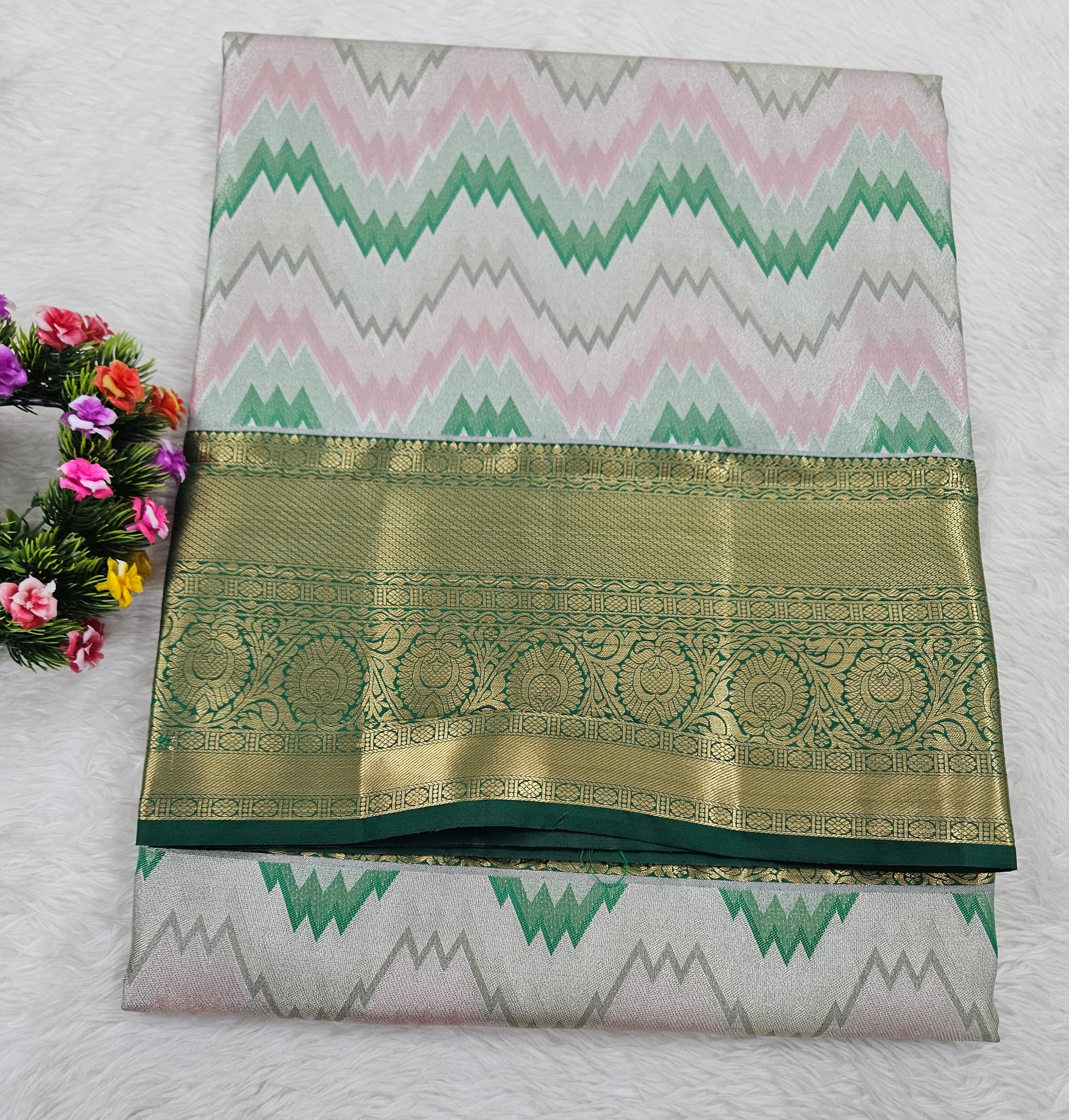 Semi kanchipattu saree