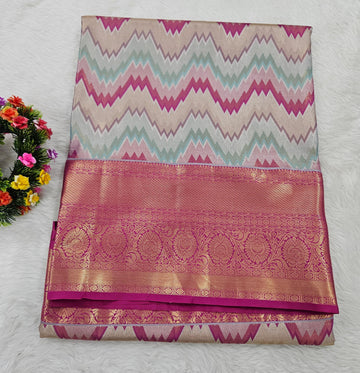 Semi kanchipattu saree