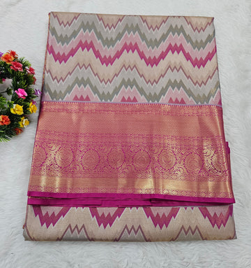 Semi kanchipattu saree