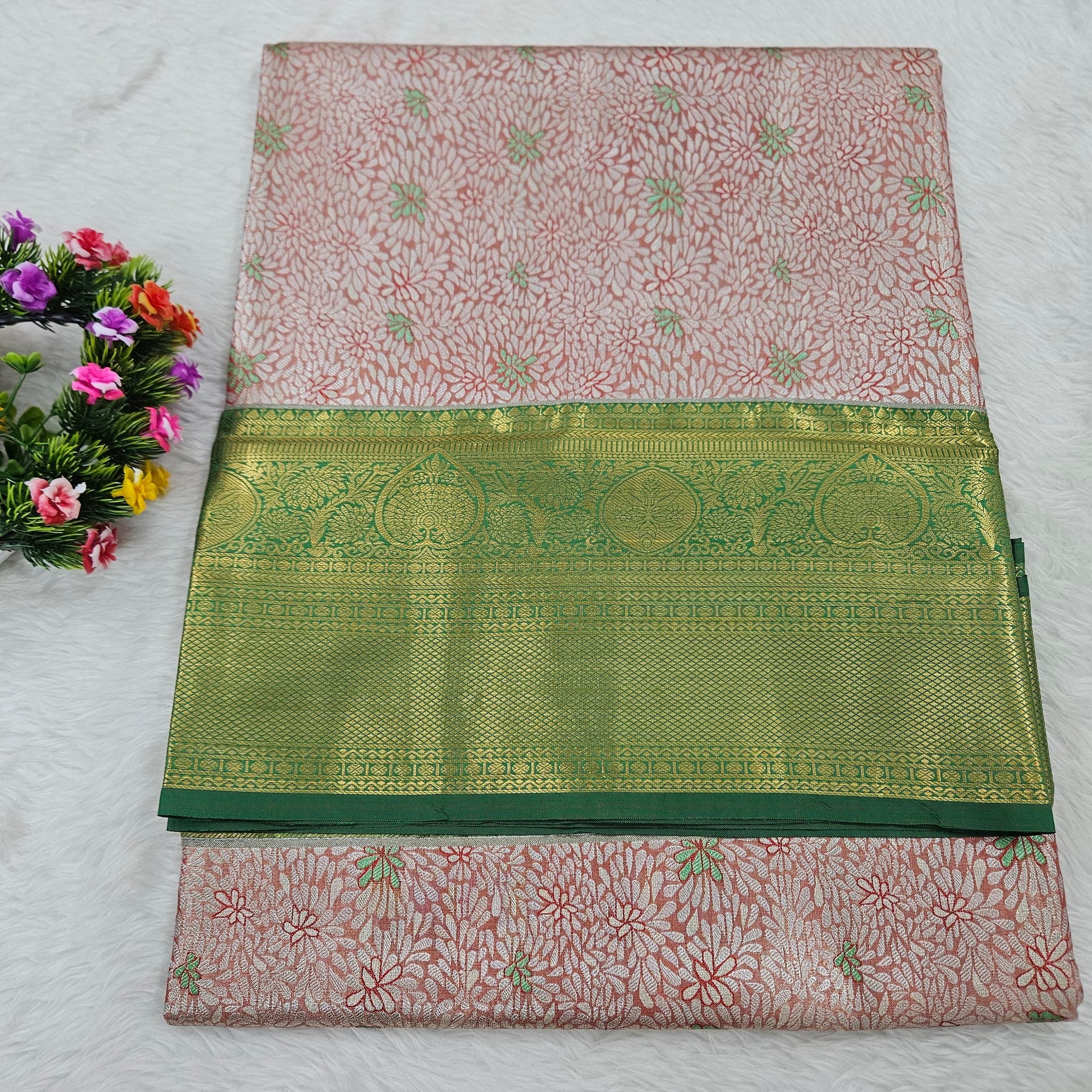 Semi kanchipattu saree