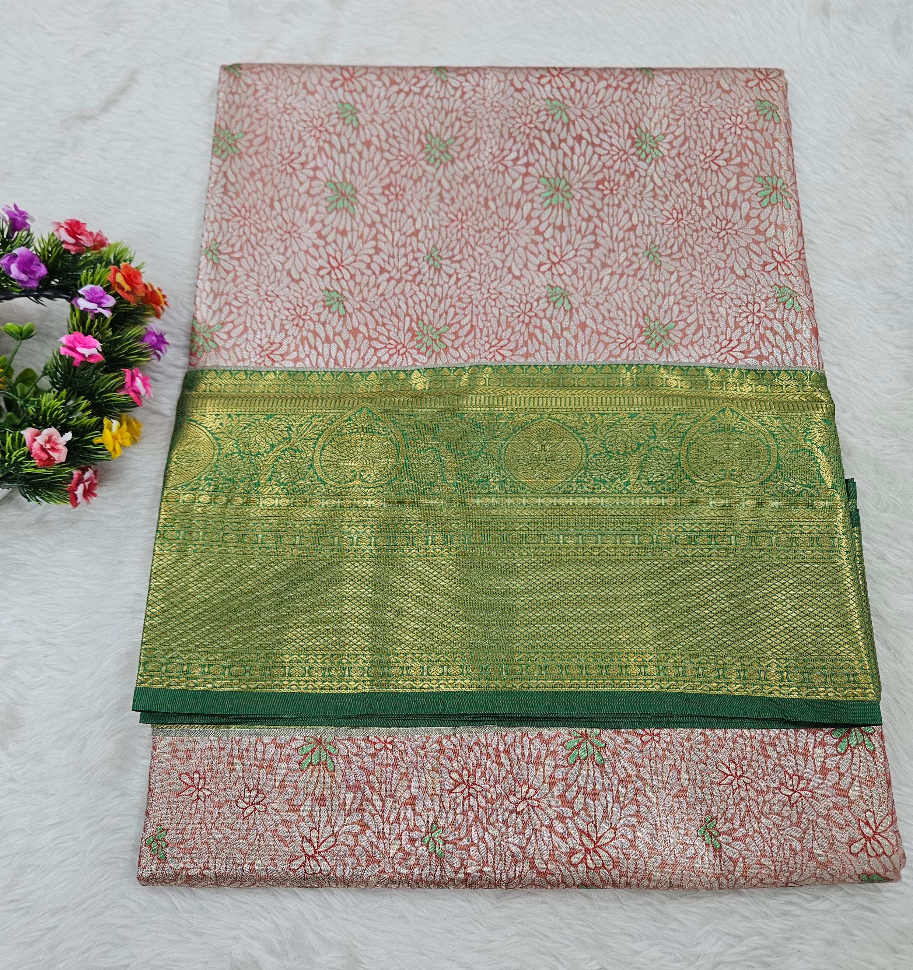 Semi kanchipattu saree