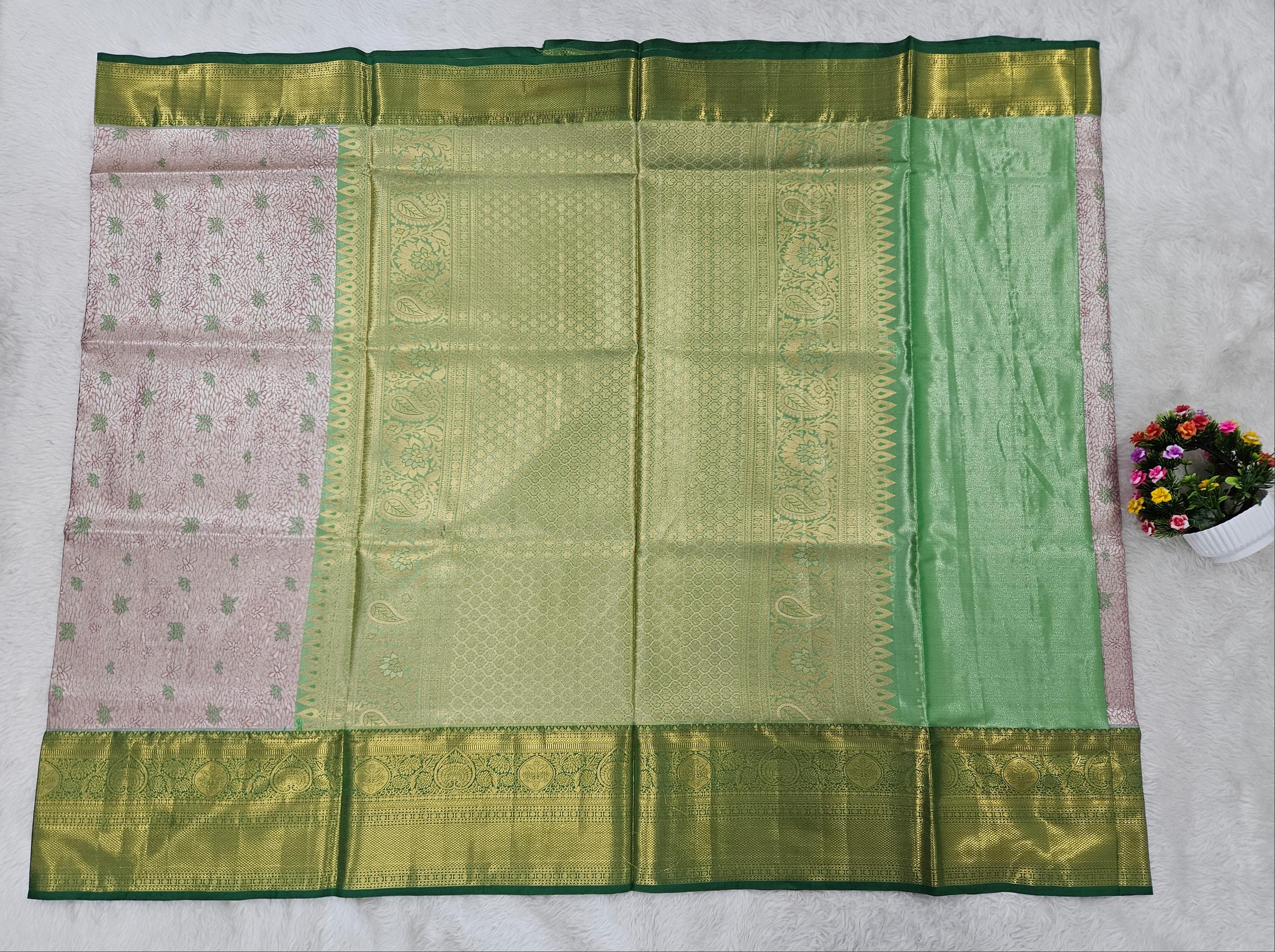 Semi kanchipattu saree
