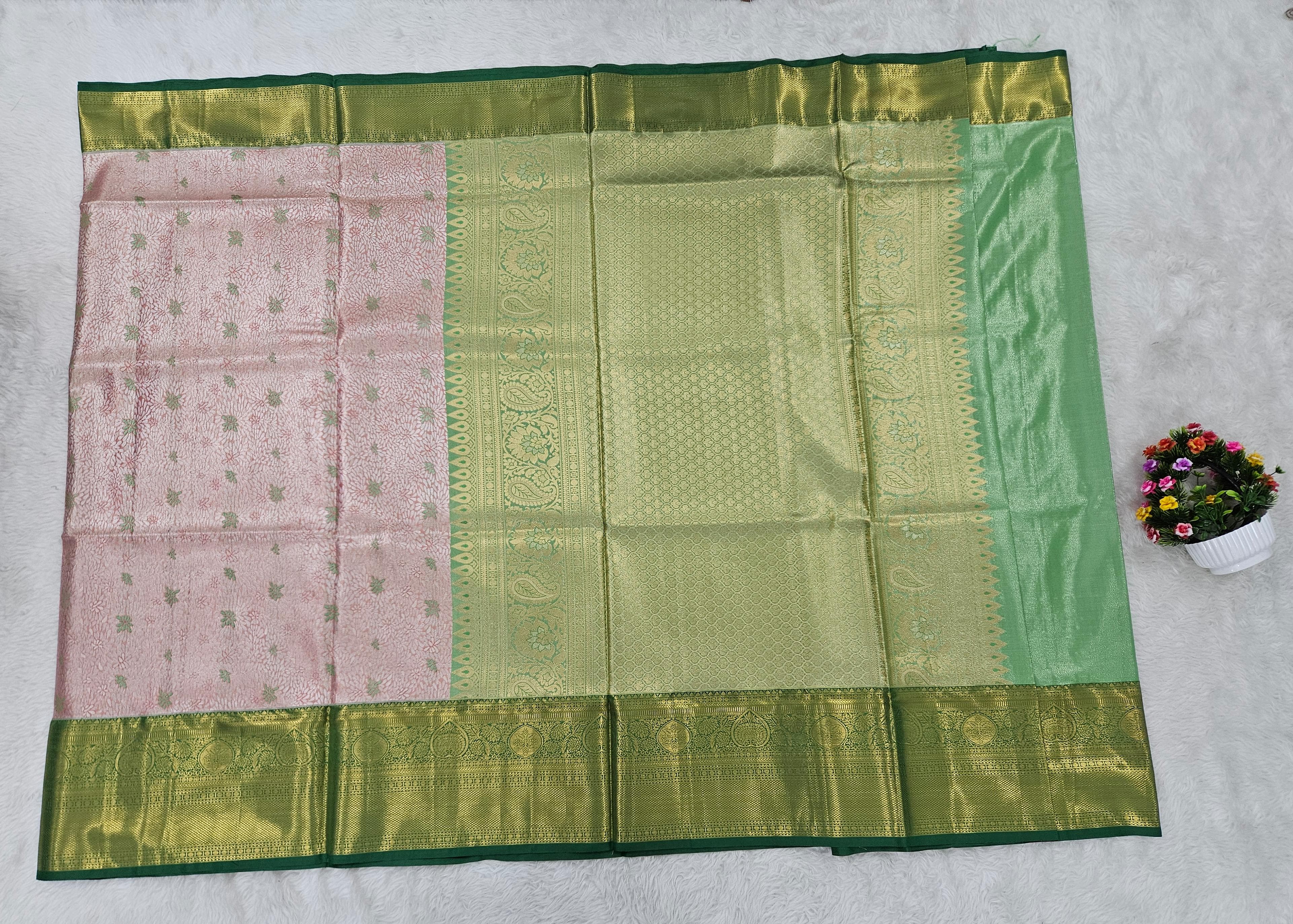 Semi kanchipattu saree