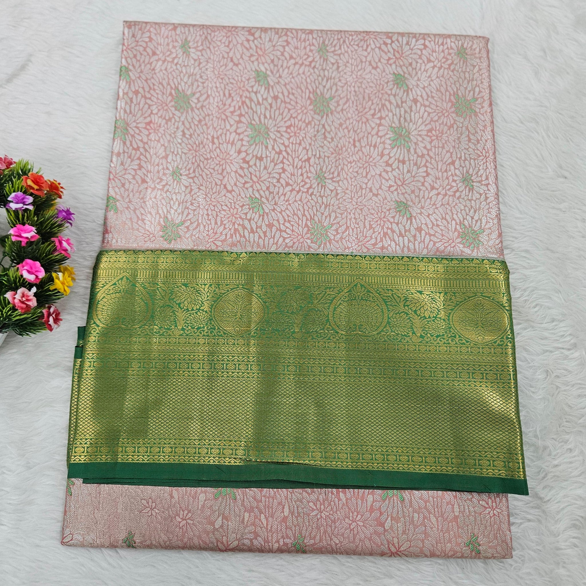 Semi kanchipattu saree