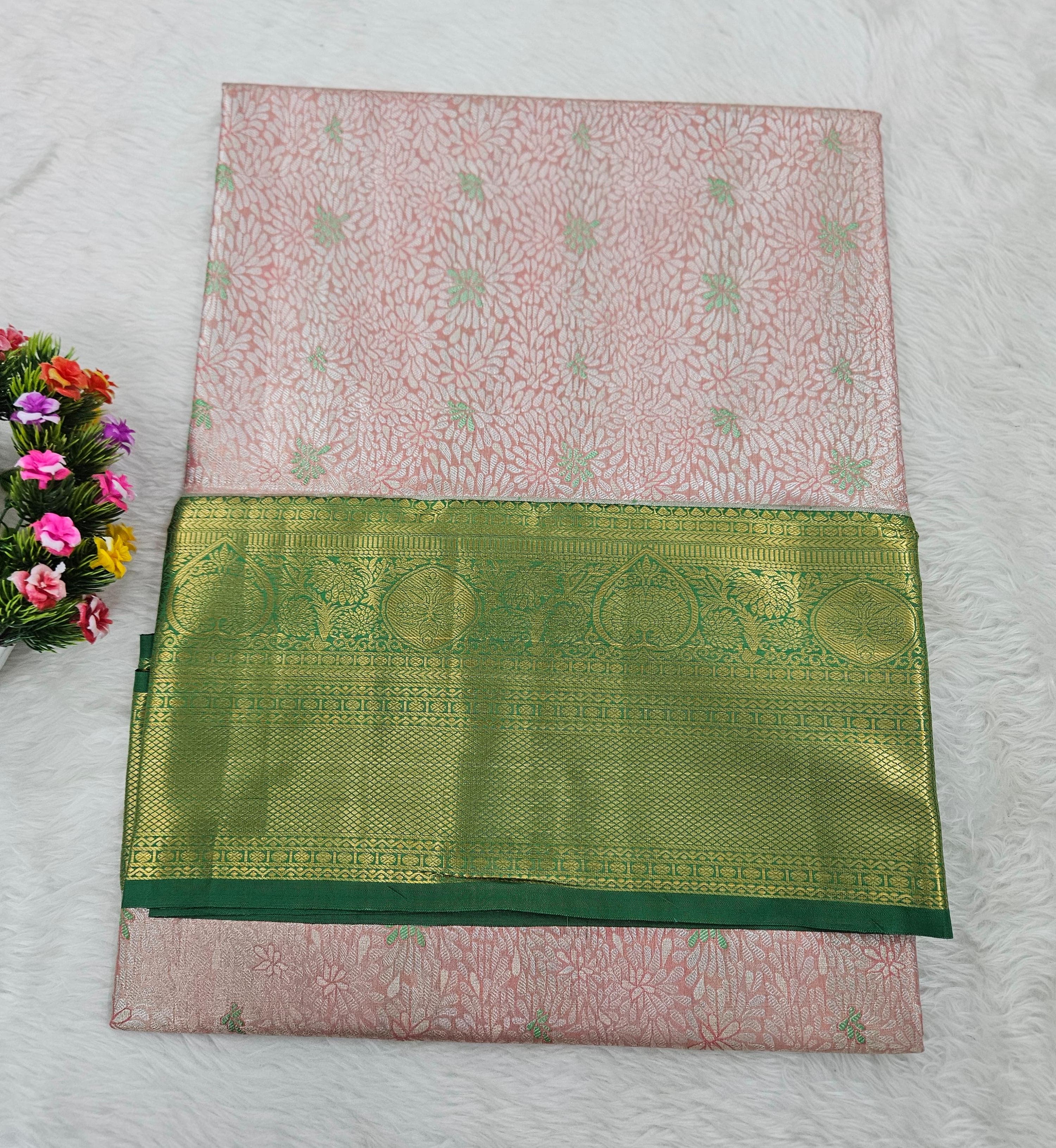Semi kanchipattu saree