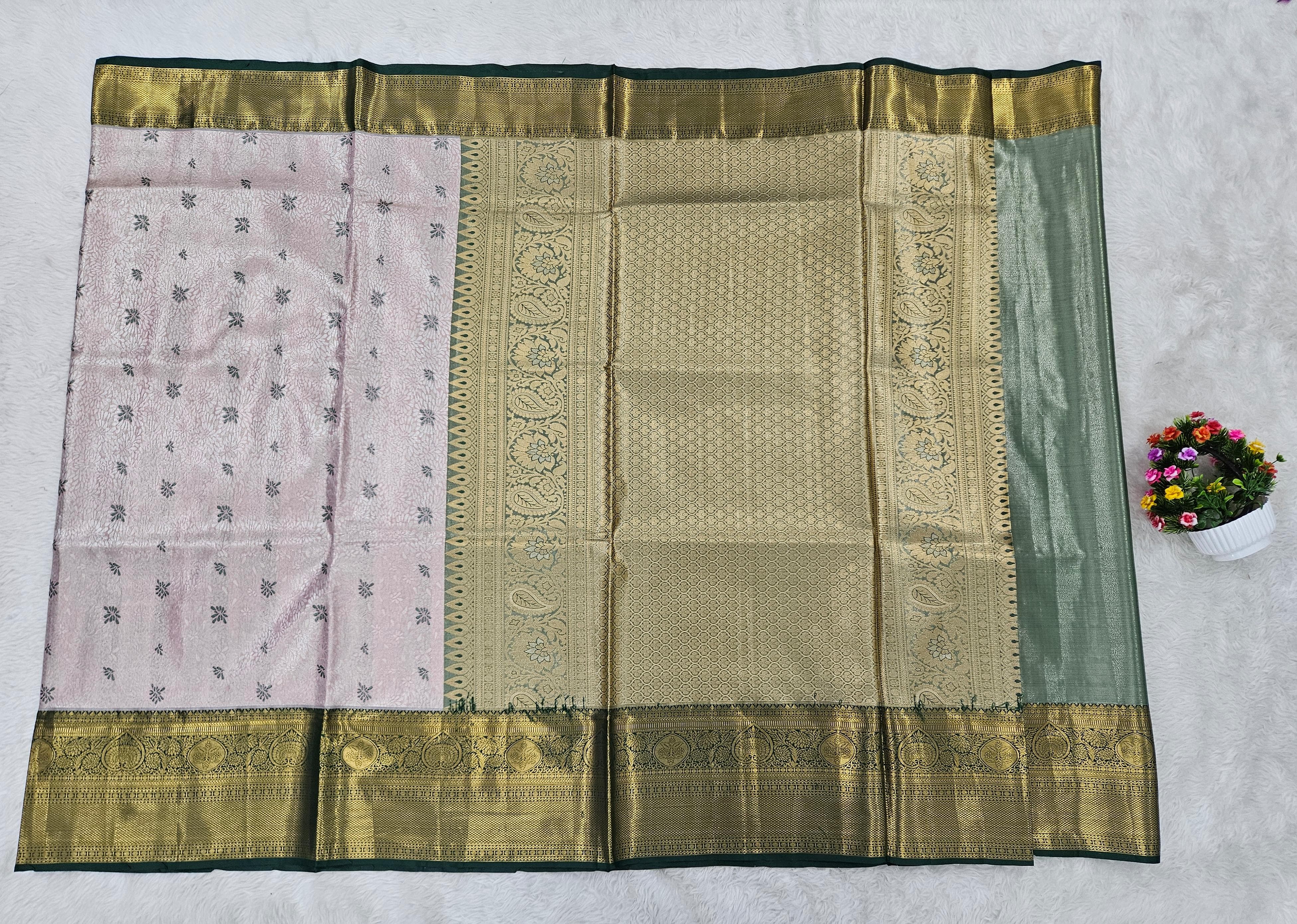 Semi kanchipattu saree