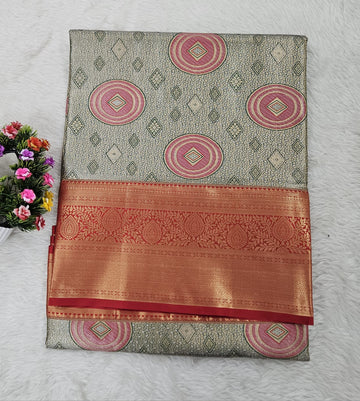 Semi kanchipattu saree