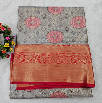 Semi kanchipattu saree