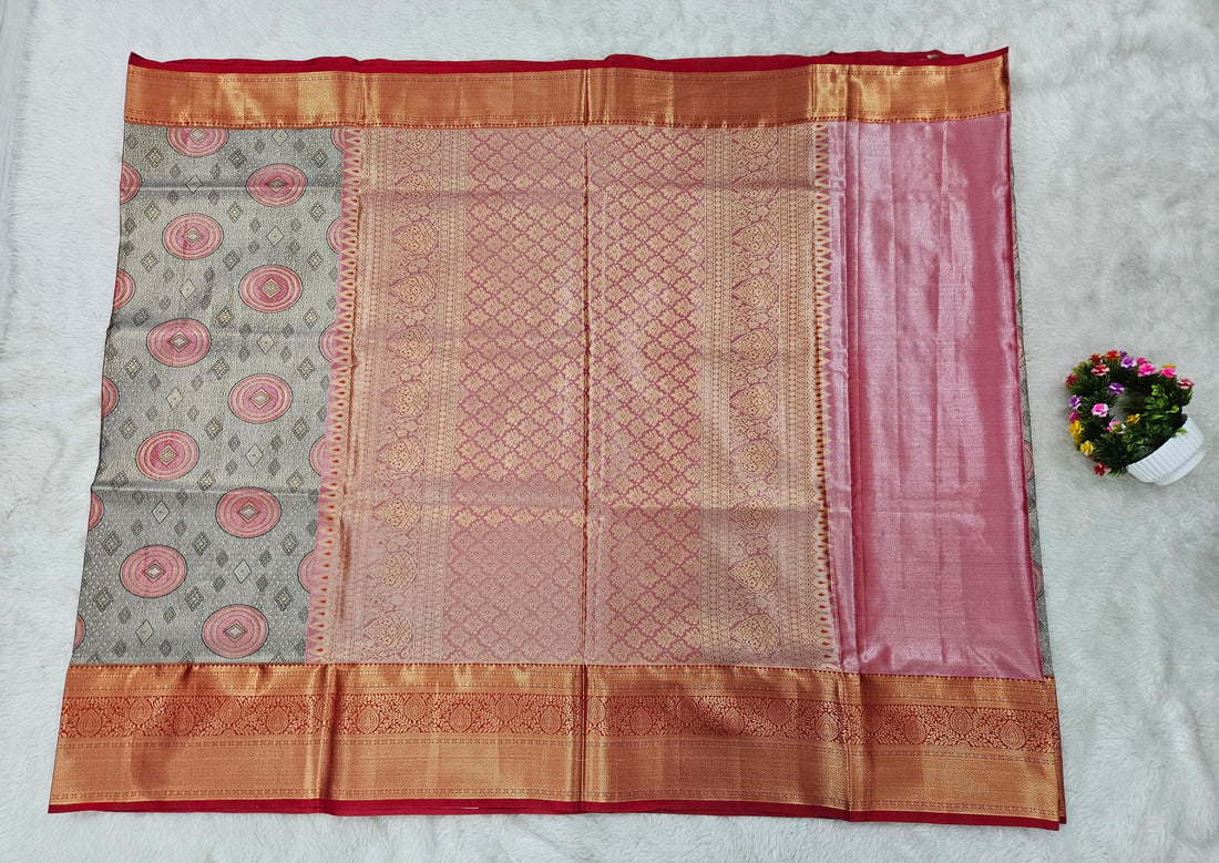Semi kanchipattu saree