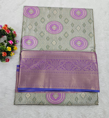 Semi kanchipattu saree
