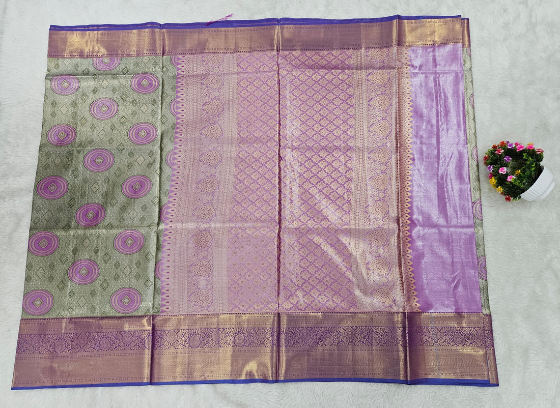 Semi kanchipattu saree