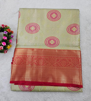 Semi kanchipattu saree