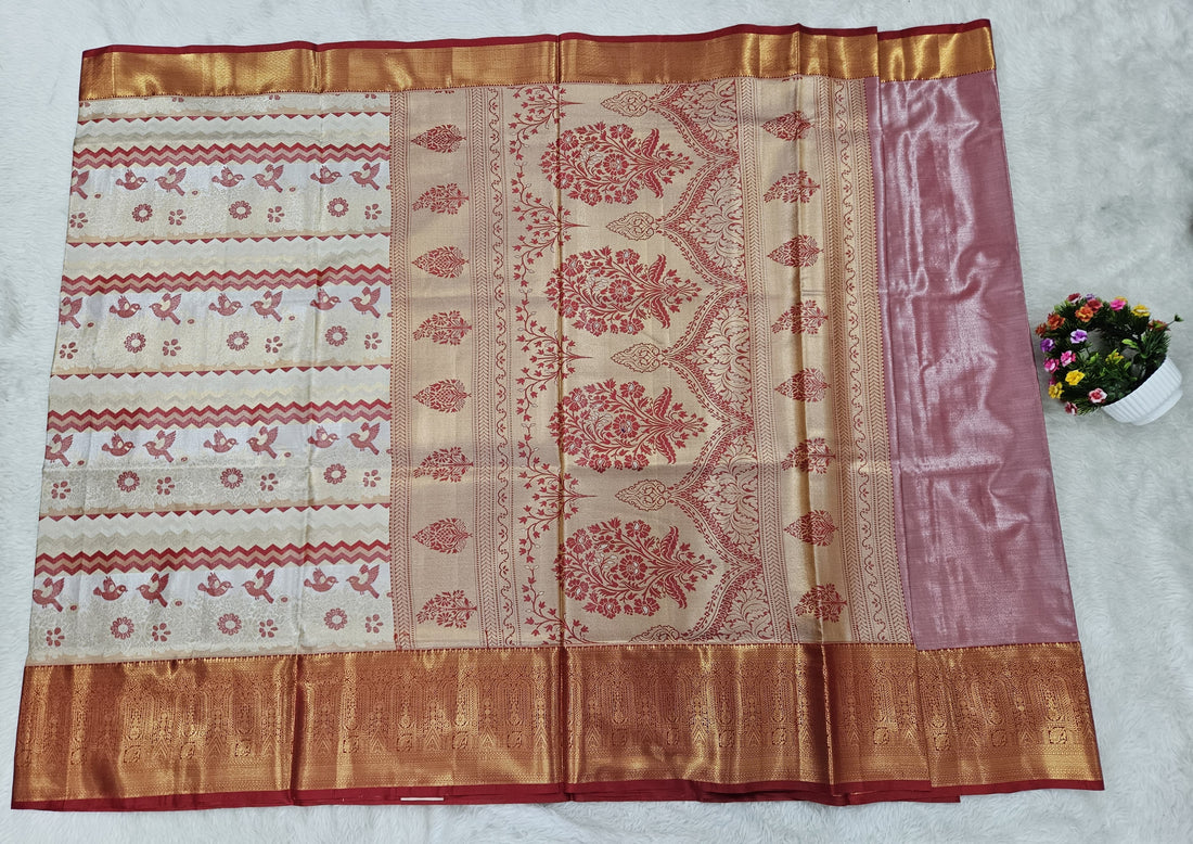 Semi kanchipattu saree
