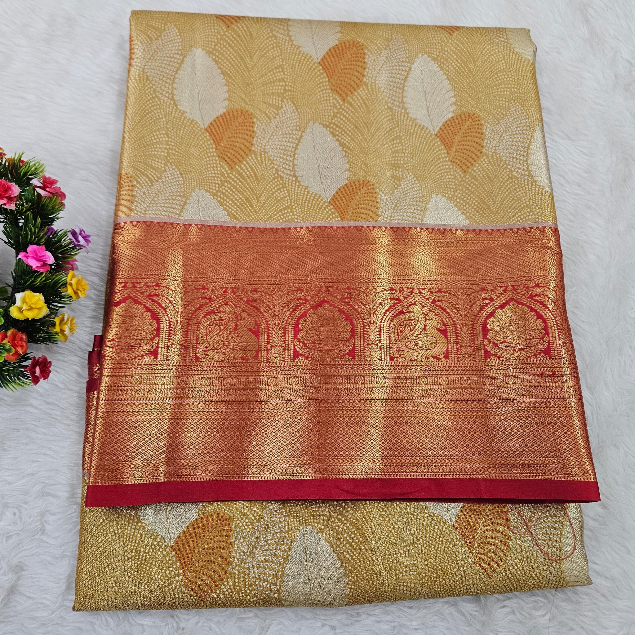 Semi kanchipattu saree