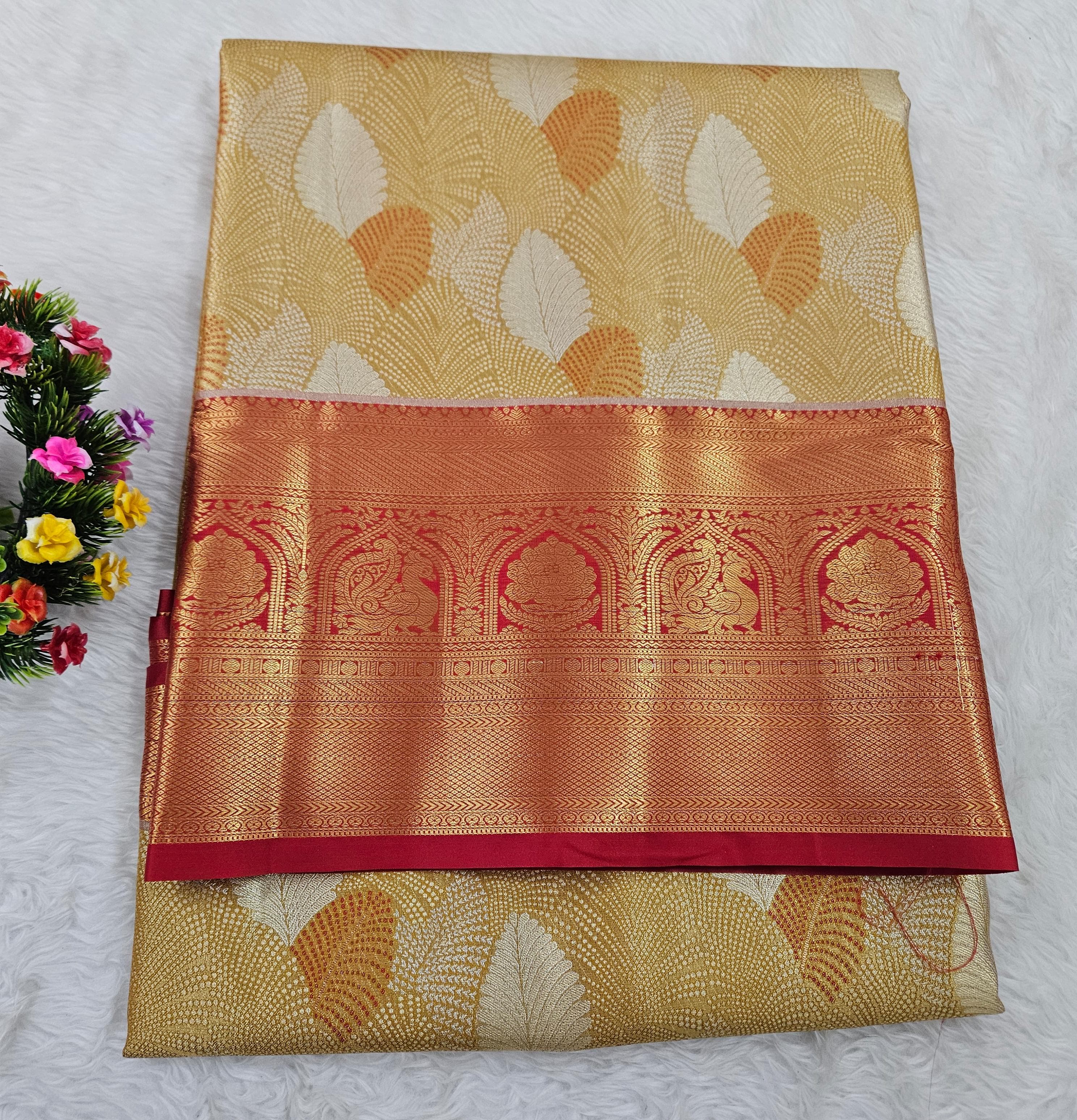 Semi kanchipattu saree