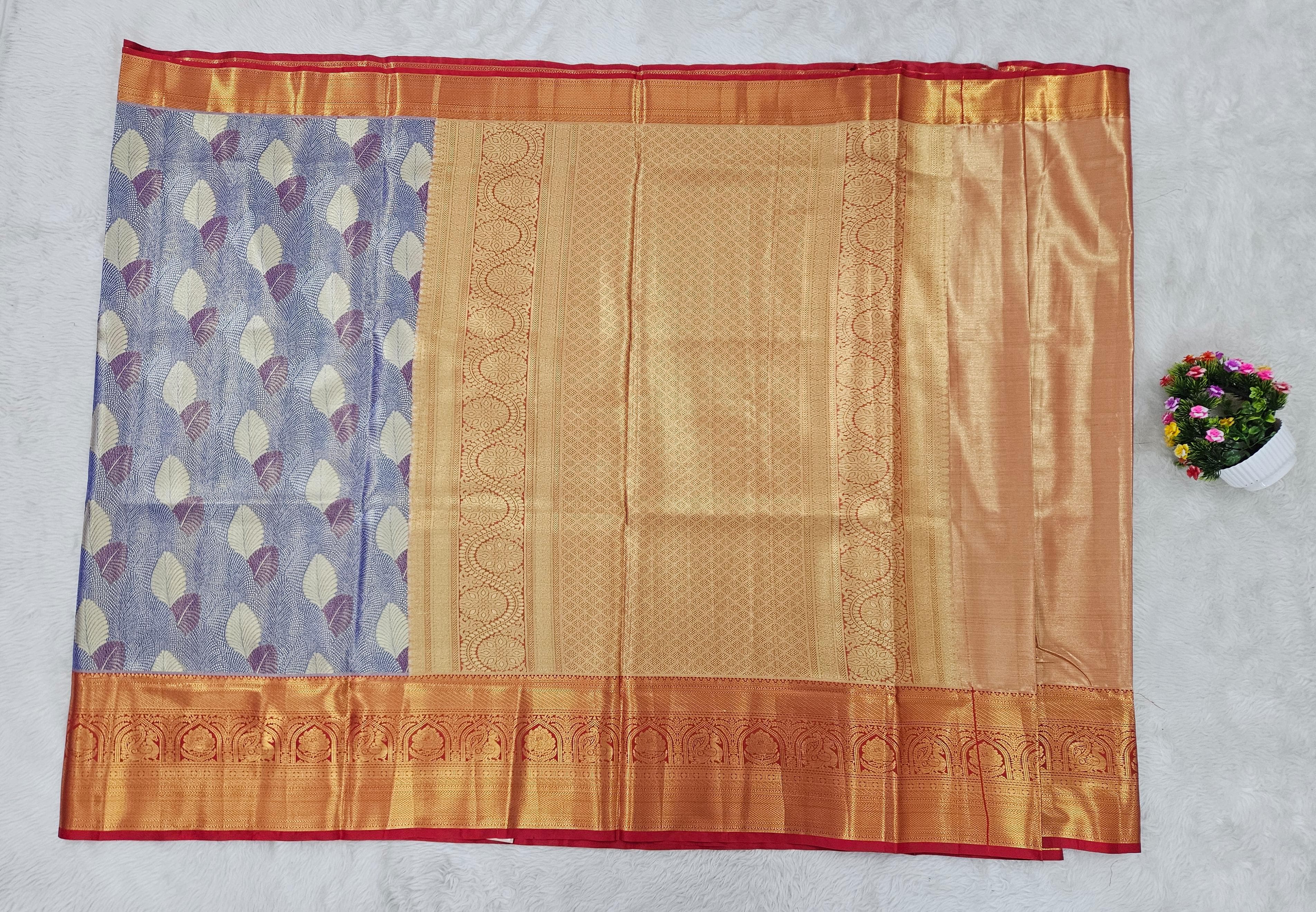 Semi kanchipattu saree