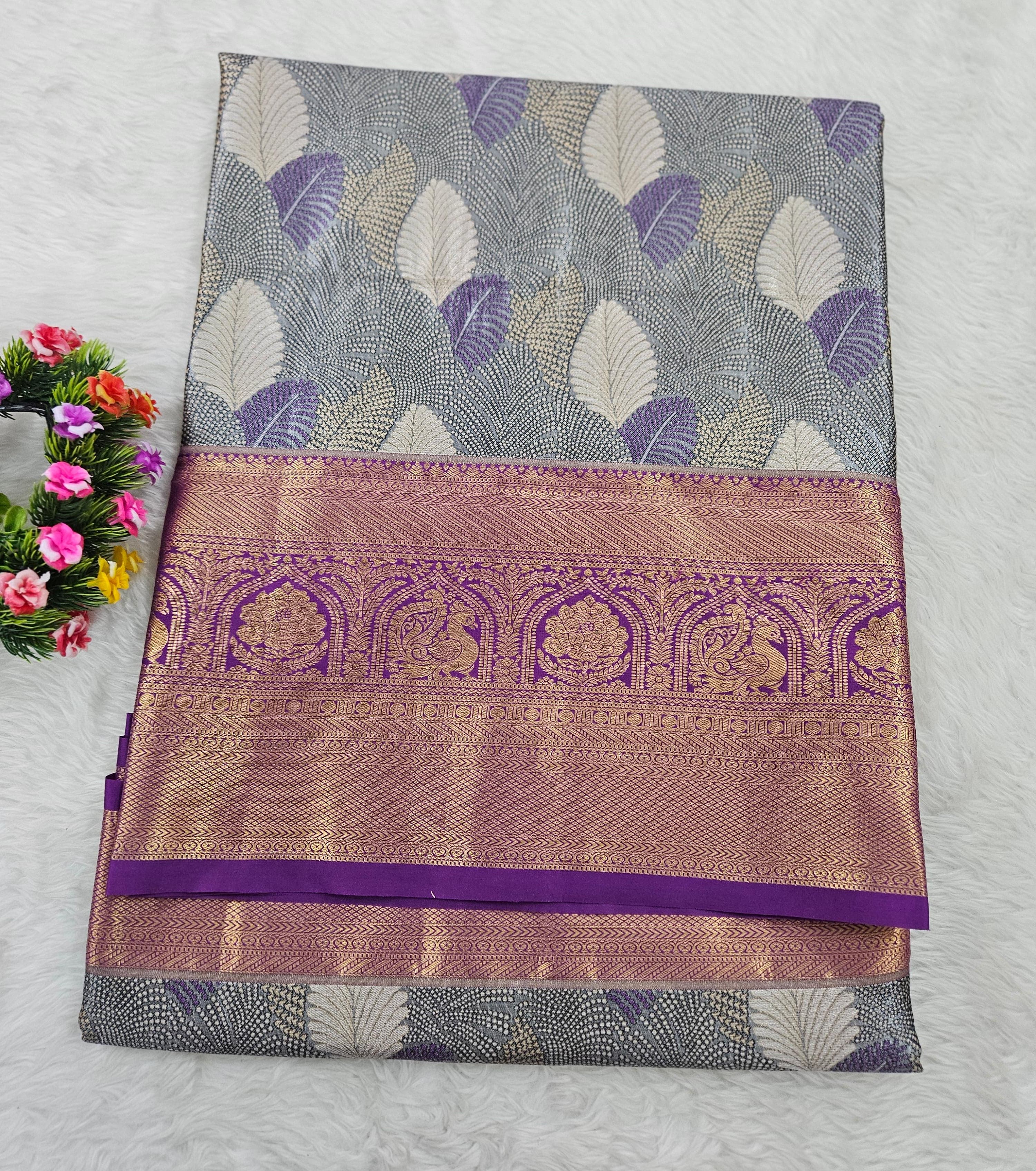 Semi kanchipattu saree
