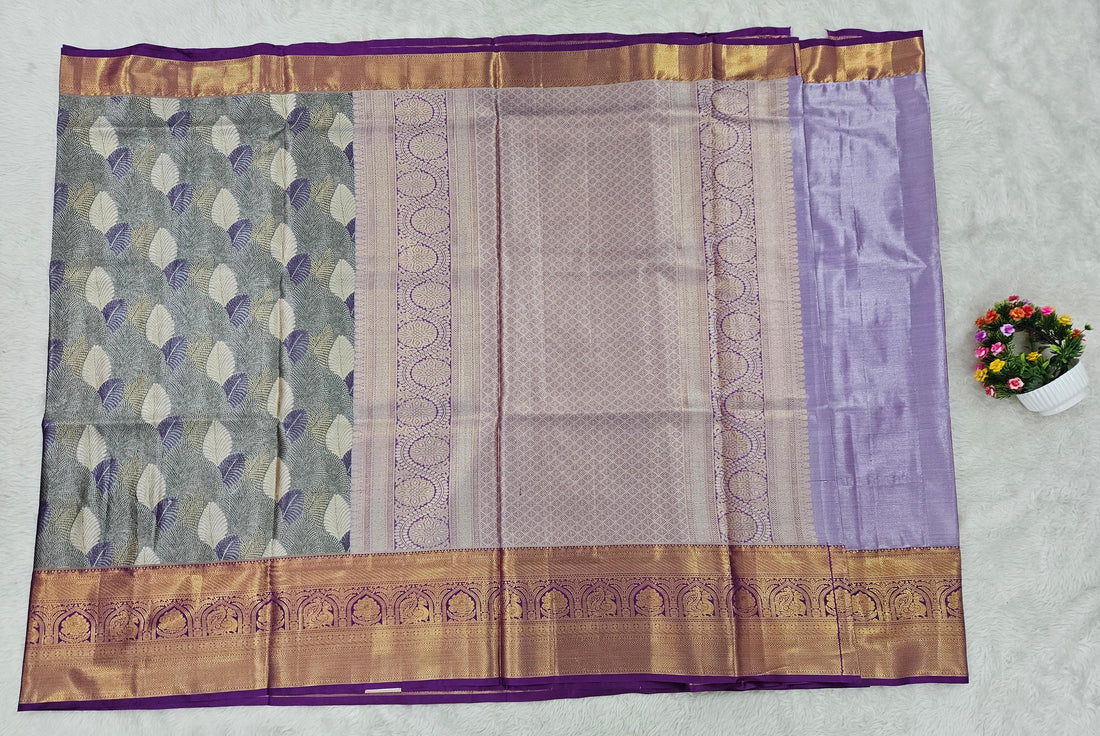 Semi kanchipattu saree