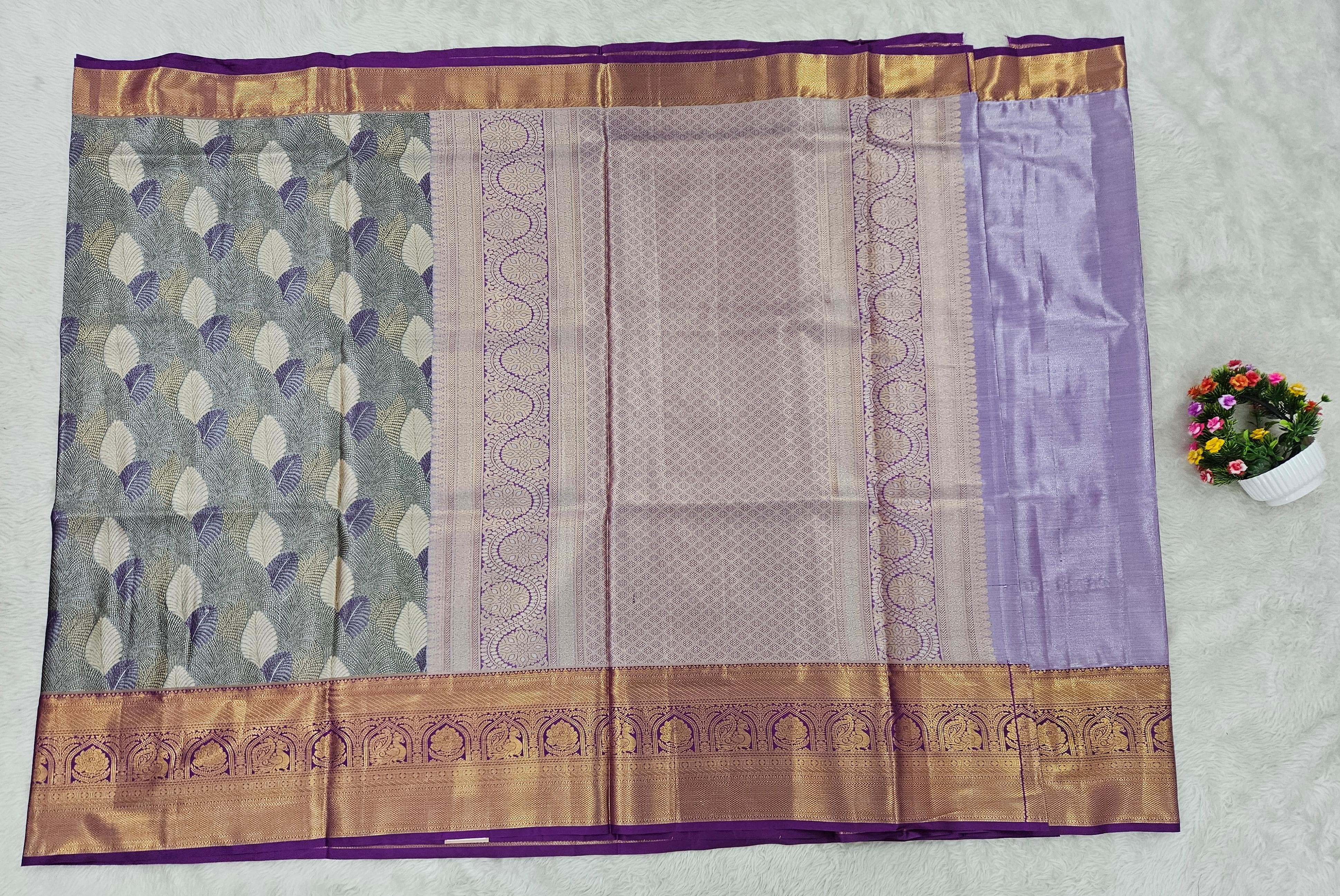 Semi kanchipattu saree