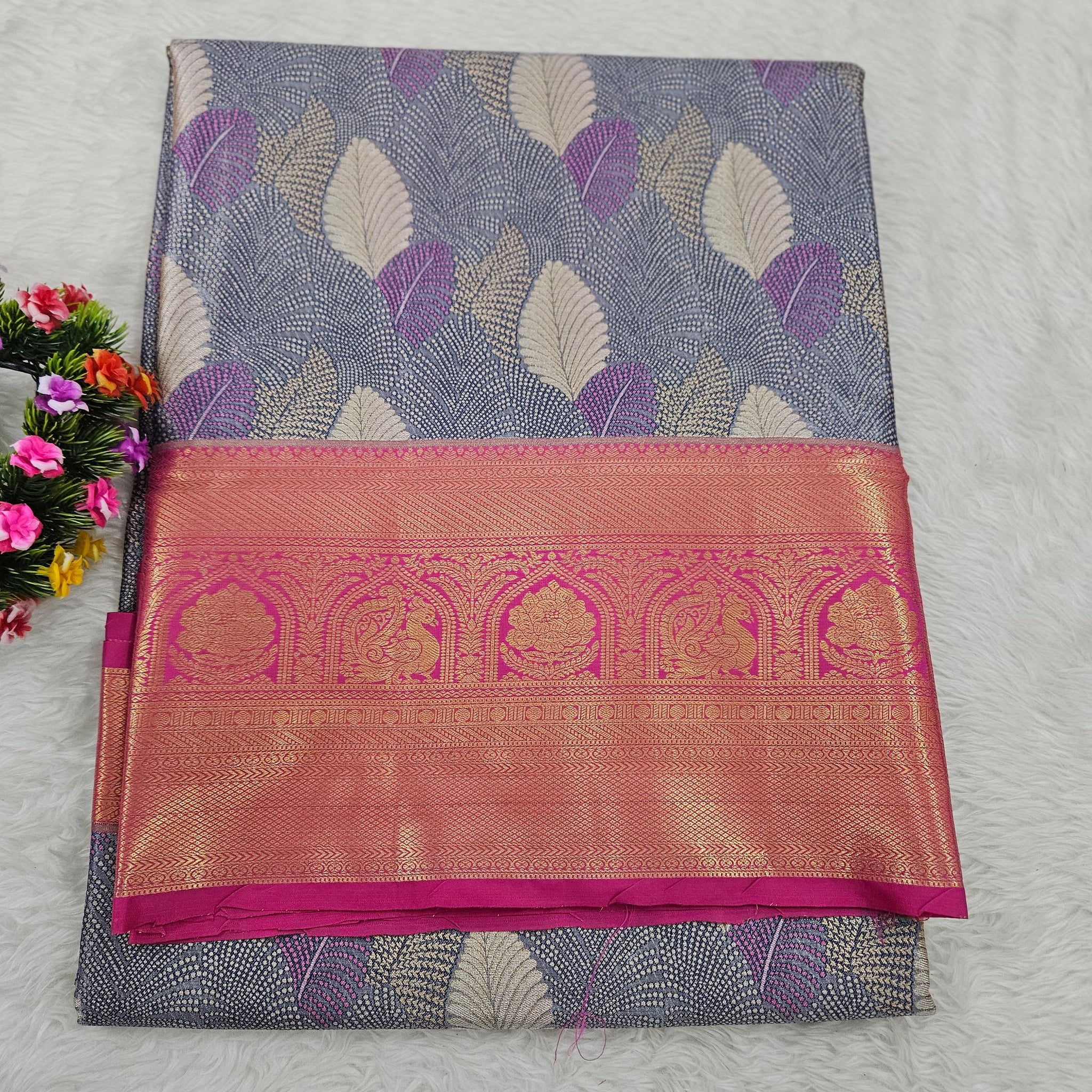 Semi kanchipattu saree