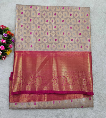 Semi kanchipattu saree