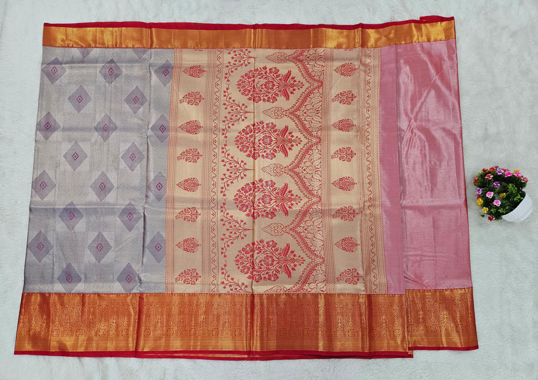 Semi kanchipattu saree