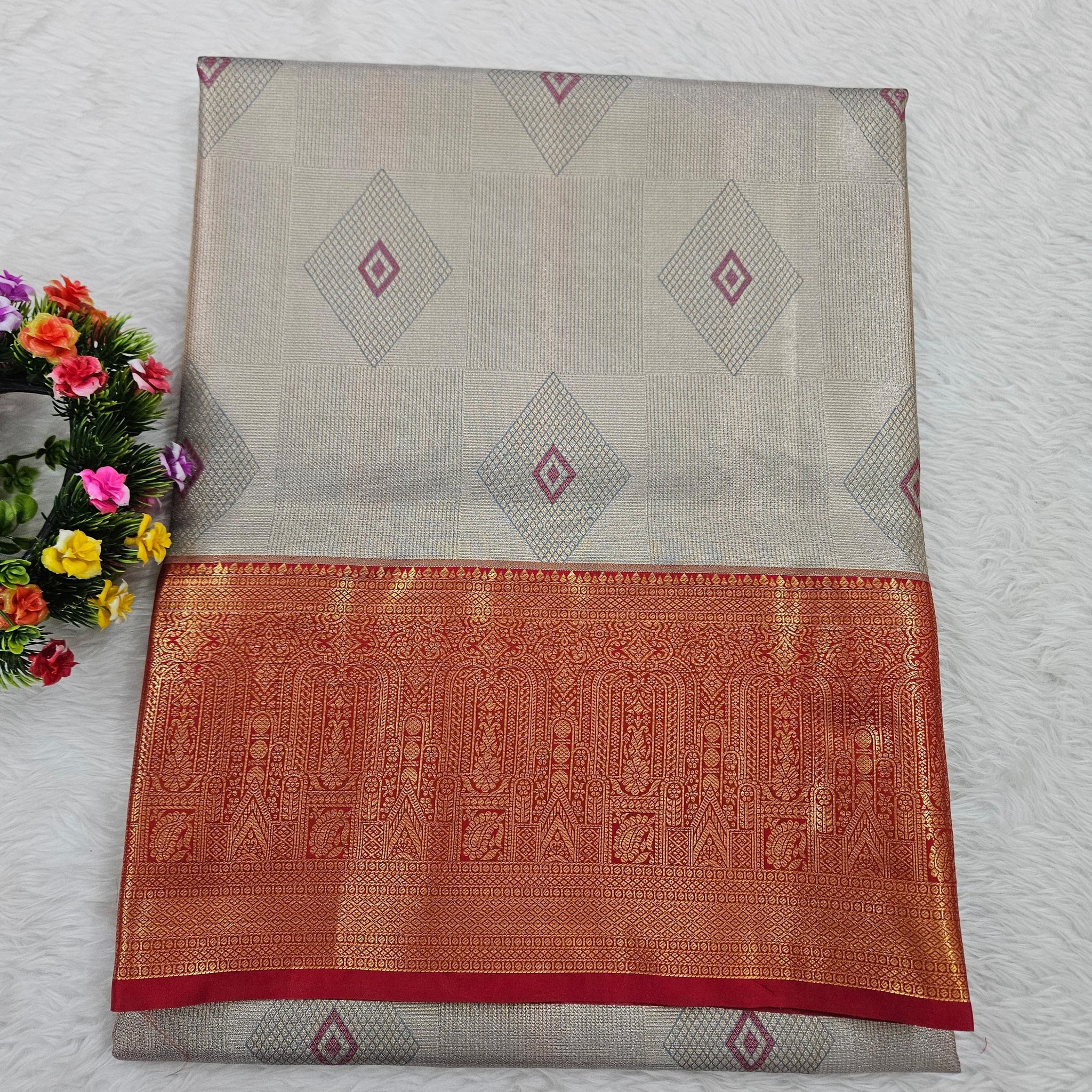 Semi kanchipattu saree