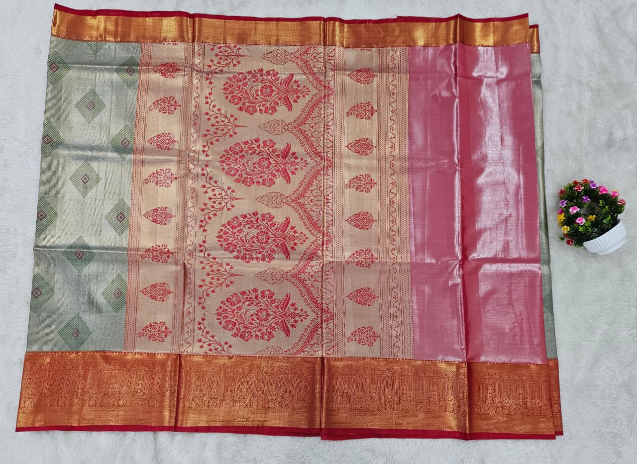 Semi kanchipattu saree